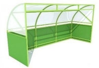 8601-0307-0102 - Навес для трех мусорных контейнеров