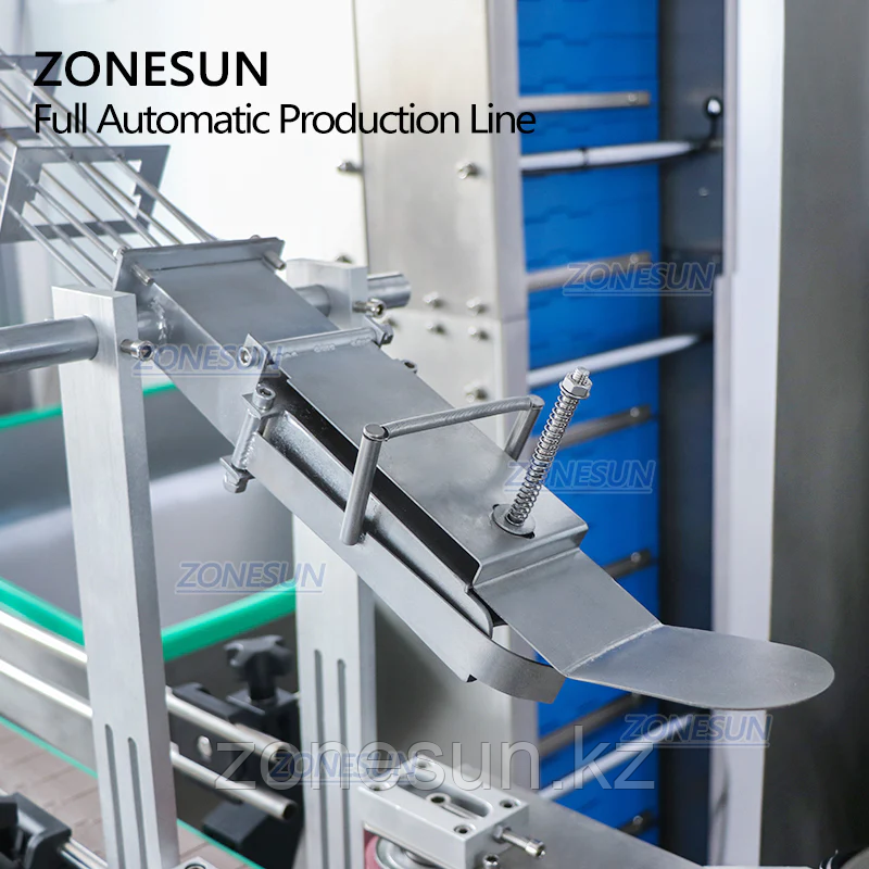 ZONESUN F-STYLE МАШИНА ДЛЯ РОЗЛИВА И УКУПОРКИ ЖИДКИХ ПАСТ С УСТРОЙСТВОМ ПОДАЧИ КРЫШЕК
