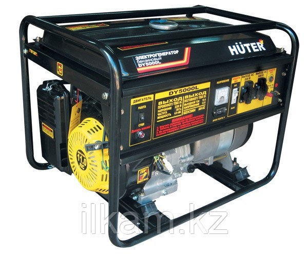 Портативный бензиновый генератор HUTER DY5000L