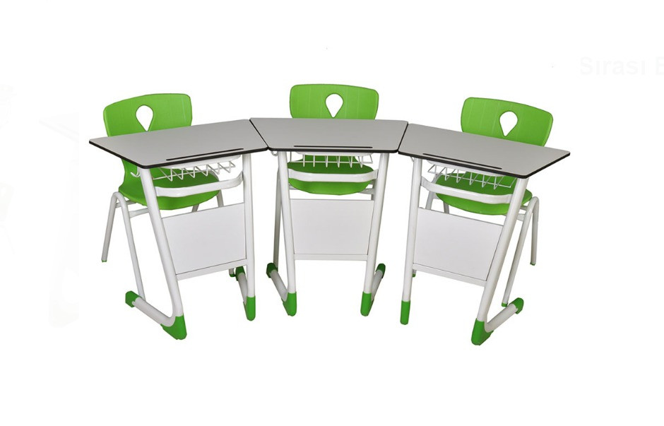 Комплект школьный парта стул Альфа Плюс Modern АП-0.5, 6 предметов