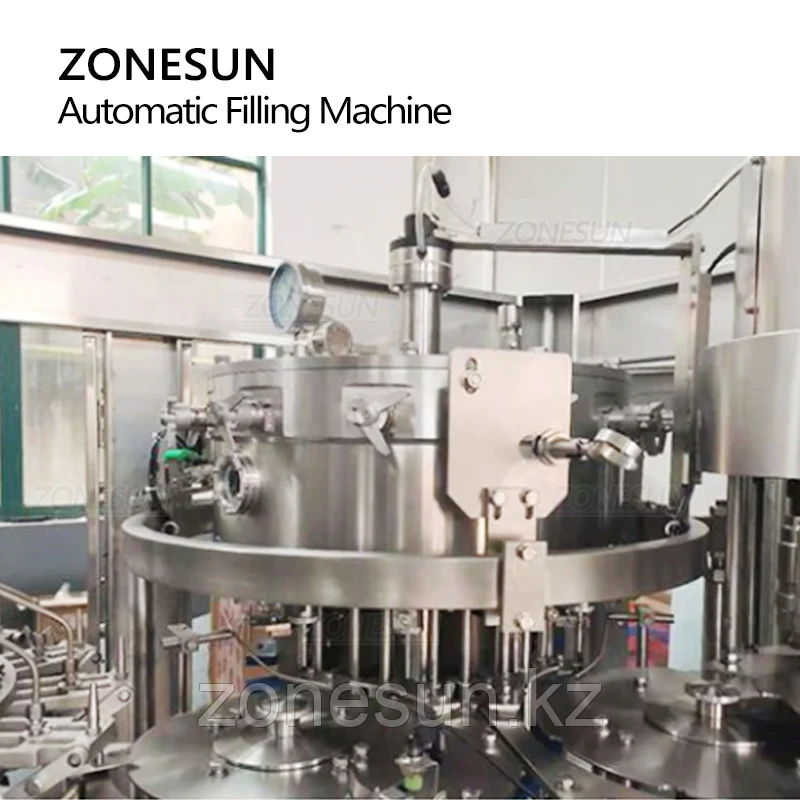ZONESUN ZS-AFMC AUTOAMTIC МАШИНА ДЛЯ РОЗЛИВА ГАЗИРОВАННЫХ НАПИТКОВ В ПЭТ-БУТЫЛКИ