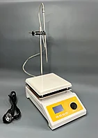 Магнитная мешалка ANK-4С (керамическая пластина, 350 , 200~2000, 5л., 190*190, цифровой контр.)«QazLabPribor»