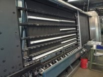 Стеклопакетная линия Lisec 1600 Х 2500 с газ прессом и роботом герметизации