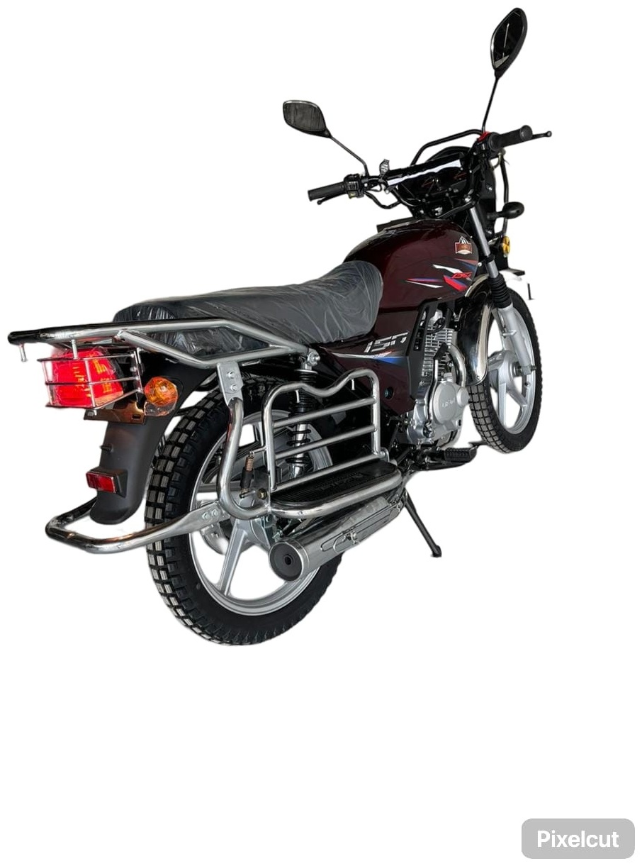 Мотоцикл Almotor 150 бордовый, синий