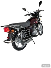 Мотоцикл Almotor 150 бордовый, синий4