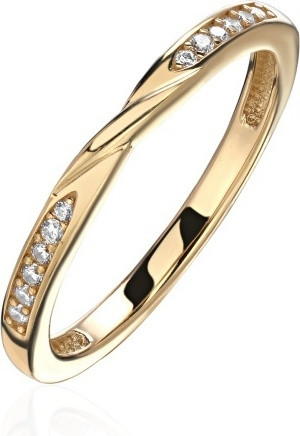 Эстет 01К1314641_э размер 16.5 вес 1.95 г золото, фианит