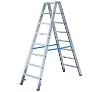 Двусторонняя стремянка Krause STABILO 2х8 ступенек 124760