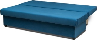 Номад тахта, обивка велюр, 75 смx185 смx80 см, синий1