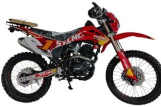 Мотоцикл A-Sport SYCMCC300 красный2