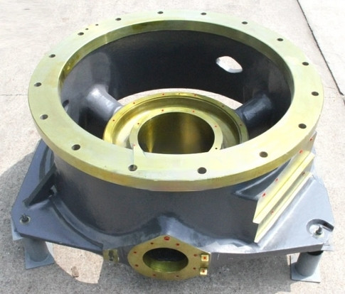 Нижняя часть корпуса конусной дробилки Bottom shell Assembly 452.0230-901