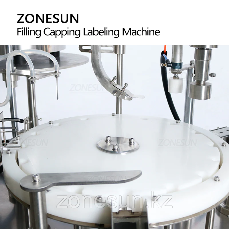 ZONESUN ZS-FAL180Z3 АВТОМАТИЧЕСКАЯ МАШИНА ДЛЯ РОЗЛИВА И УКУПОРКИ ЖИДКОСТИ С ПЕРИСТАЛЬТИЧЕСКИМ НАСОСОСОМ