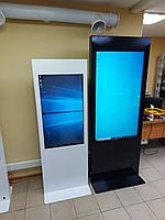 Вертикальная информационная рекламная стой 55 дюймов для детского сада