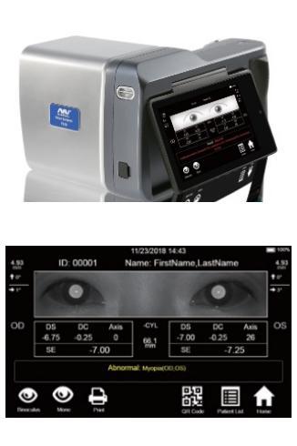 ДЕТСКИЙ АВТОРЕФРАКТОМЕТР Устройство для проверки зрения