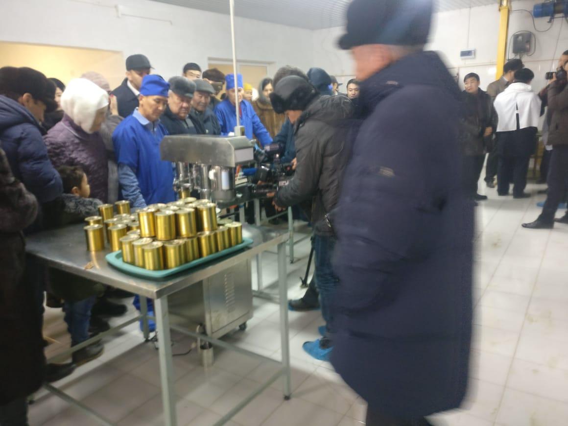 Комплект оборудования для производства тушенки в жестяные банки 500 кг/смена