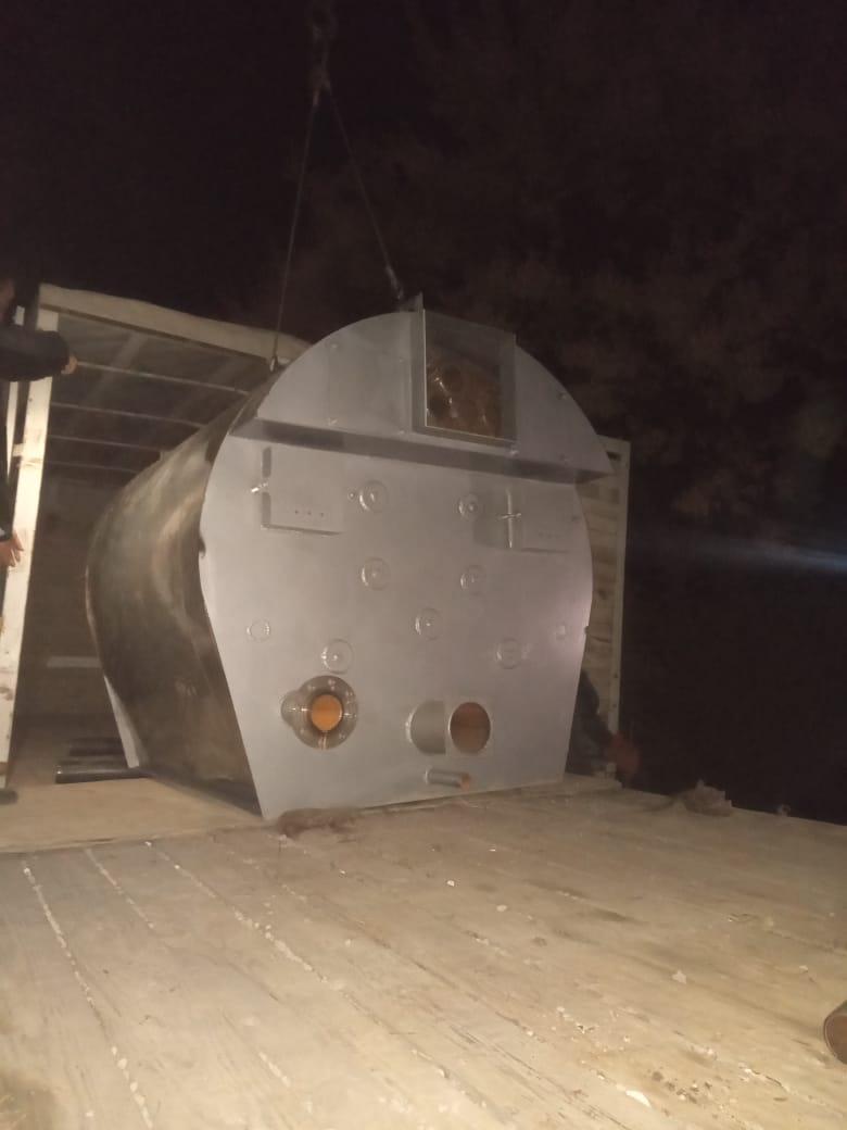 КТГ-850кВт Котёл на твёрдом топливе, водогрейный горизонтальный стальной