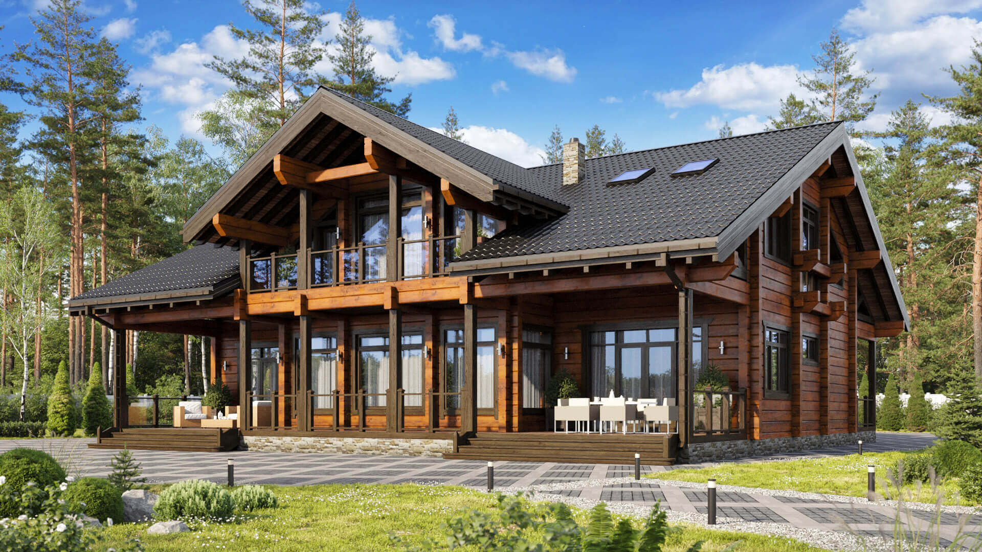 Строительство домов из бруса