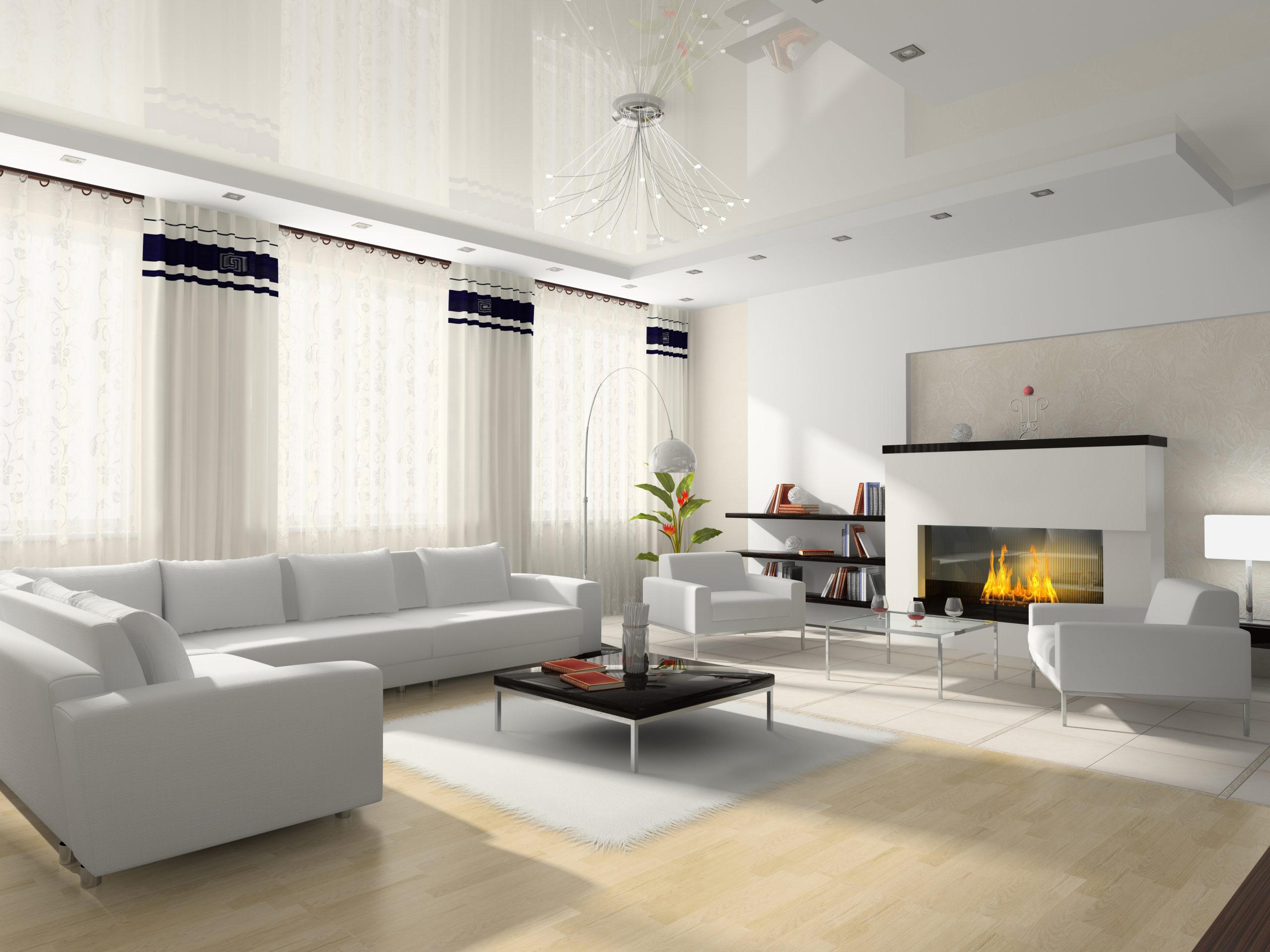 Натяжные потолки